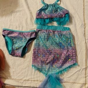 2T mermaid swimsuit